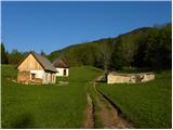 Stara Fužina - Planina Vodični vrh